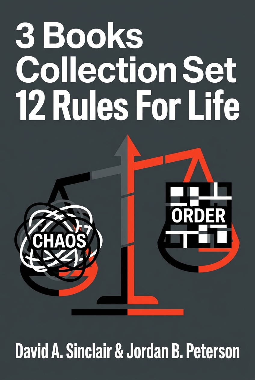 3 Books Collection Set 12 Rules For Life cover