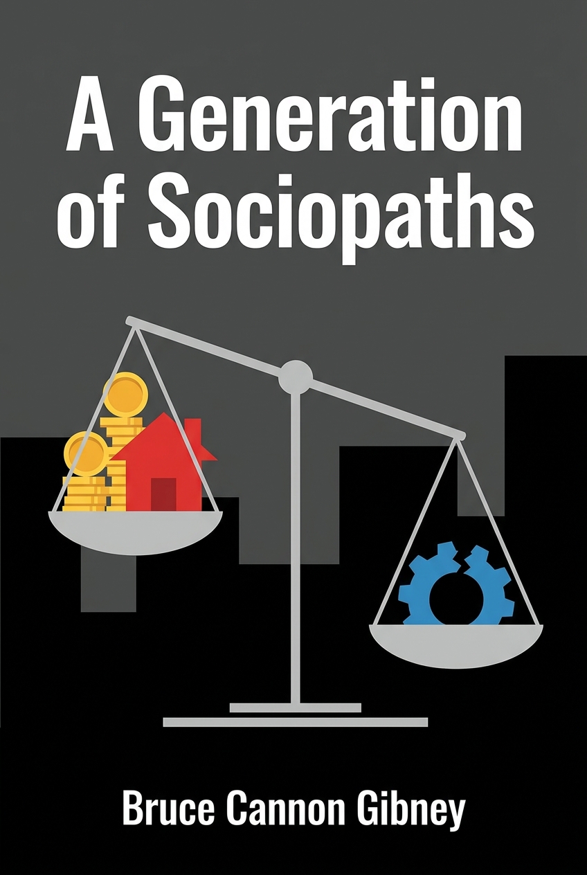 A Generation of Sociopaths cover