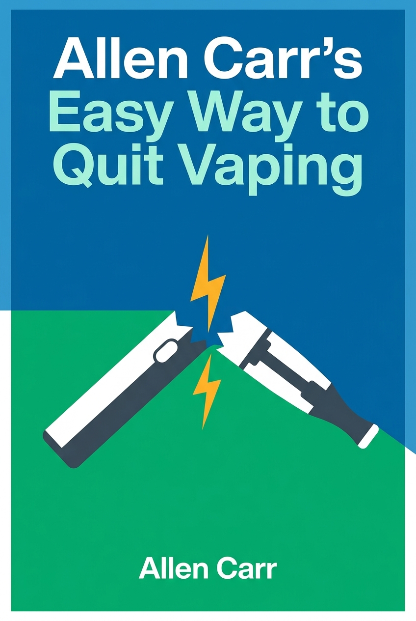 Allen Carr's Easy Way to Quit Vaping book cover