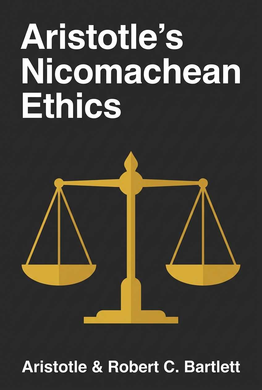 Aristotle's Nicomachean Ethics cover