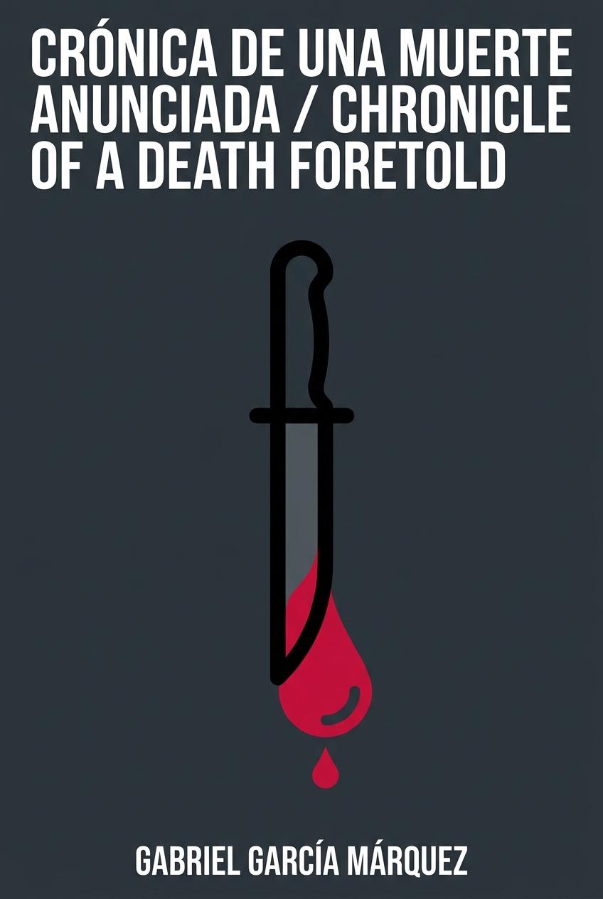 Crónica de una muerte anunciada / Chronicle of a Death Foretold cover