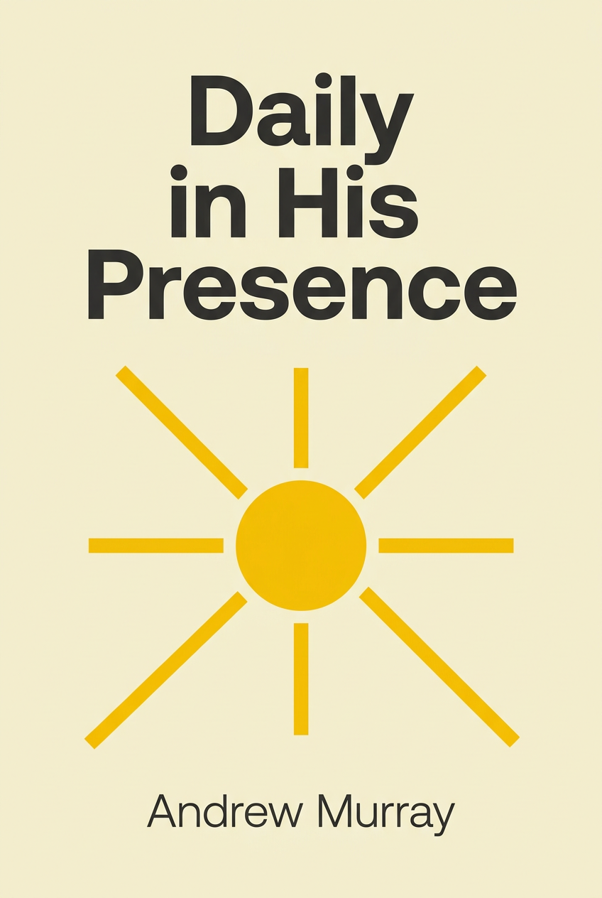 Daily in His Presence book cover