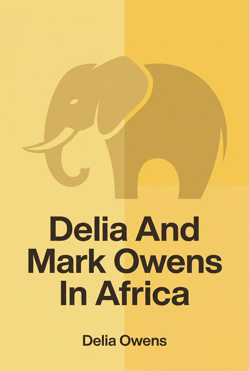 Delia And Mark Owens In Africa cover