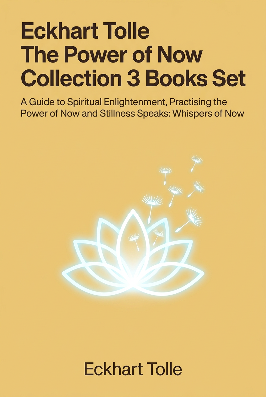 Eckhart Tolle The Power of Now Collection 3 Books Set, (The Power of Now cover