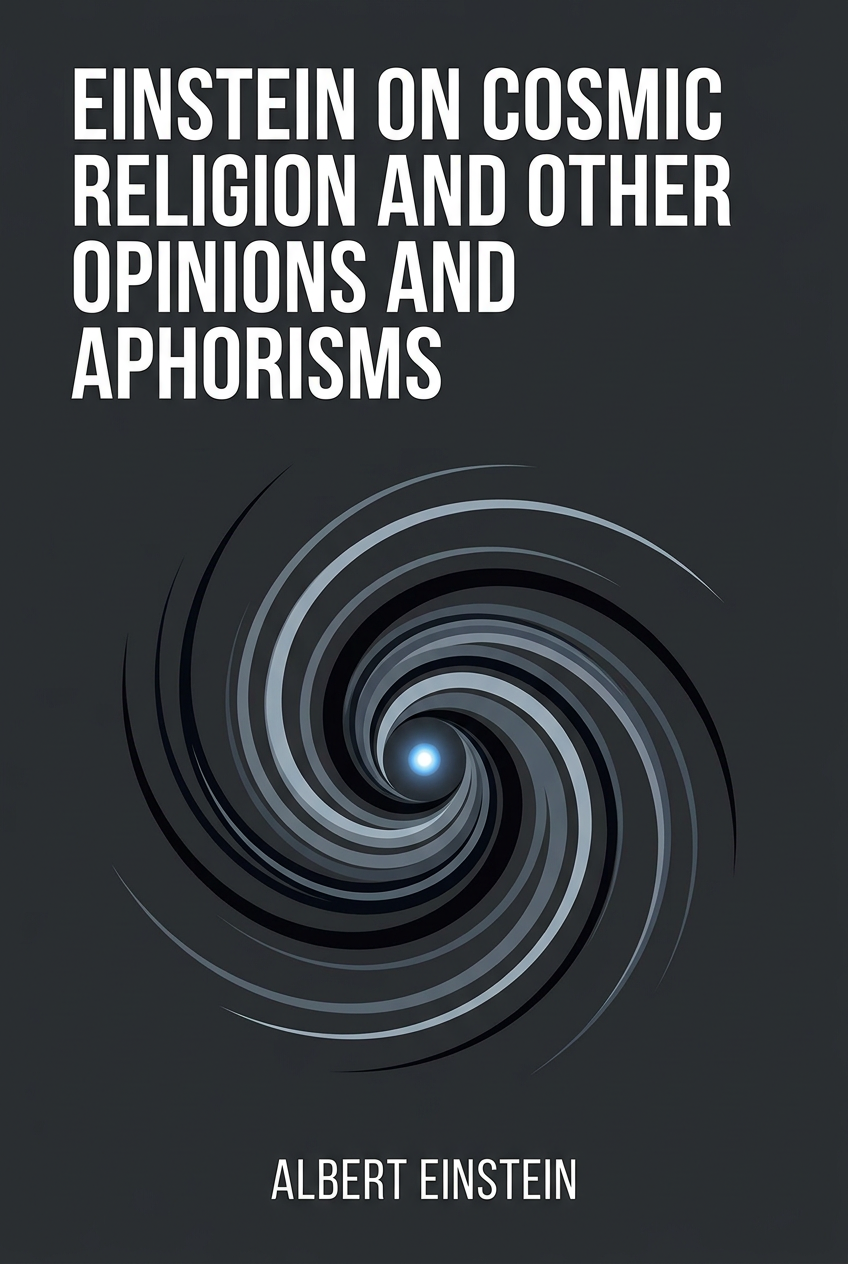 Einstein on Cosmic Religion and Other Opinions and Aphorisms book cover