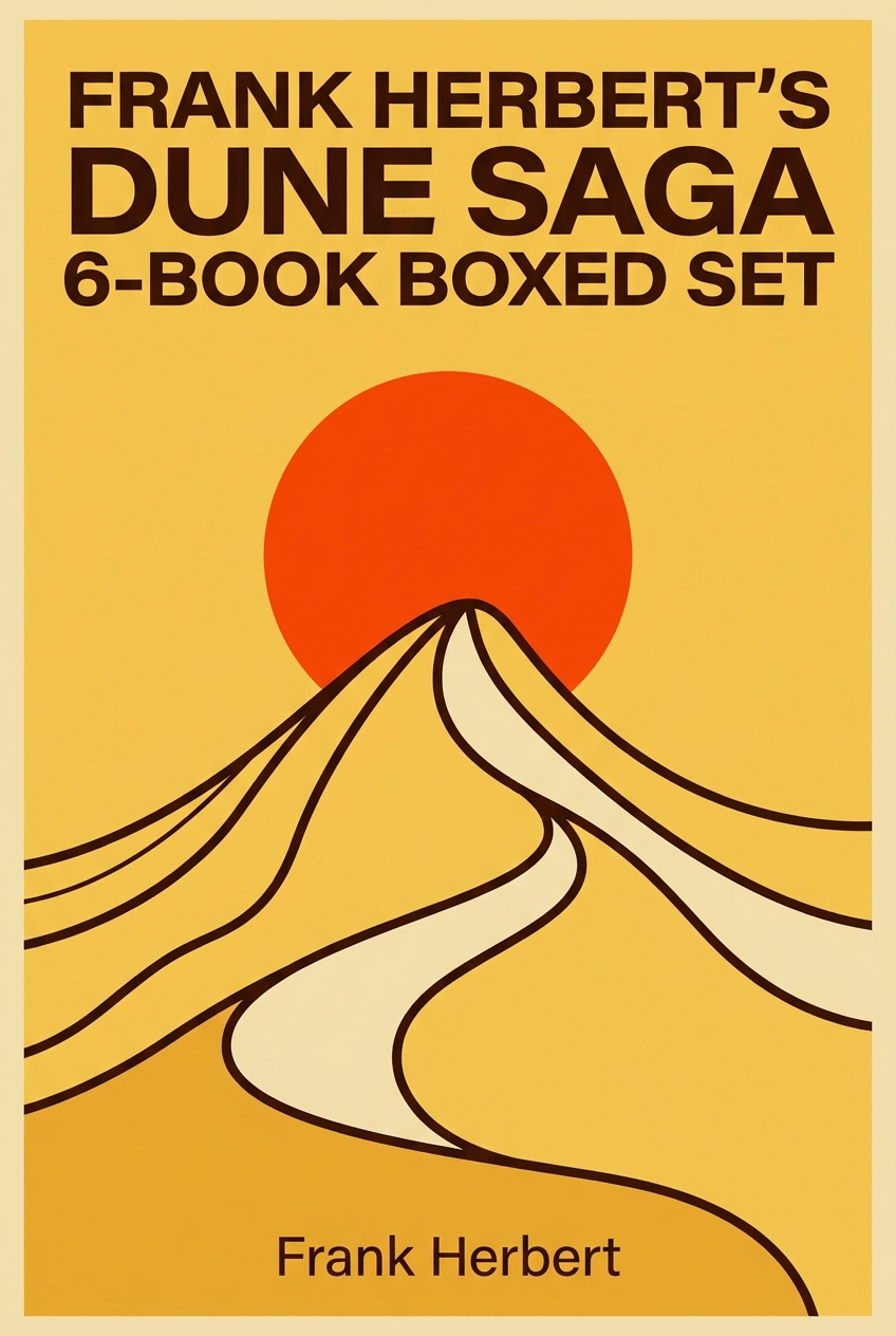 Frank Herbert's Dune Saga 6-Book Boxed Set cover