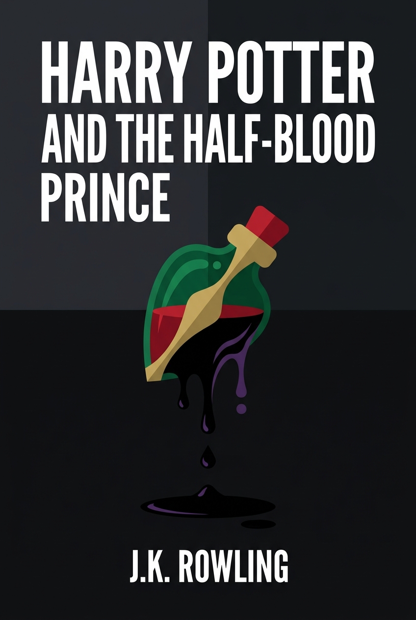 Harry Potter and the Half-Blood Prince book cover