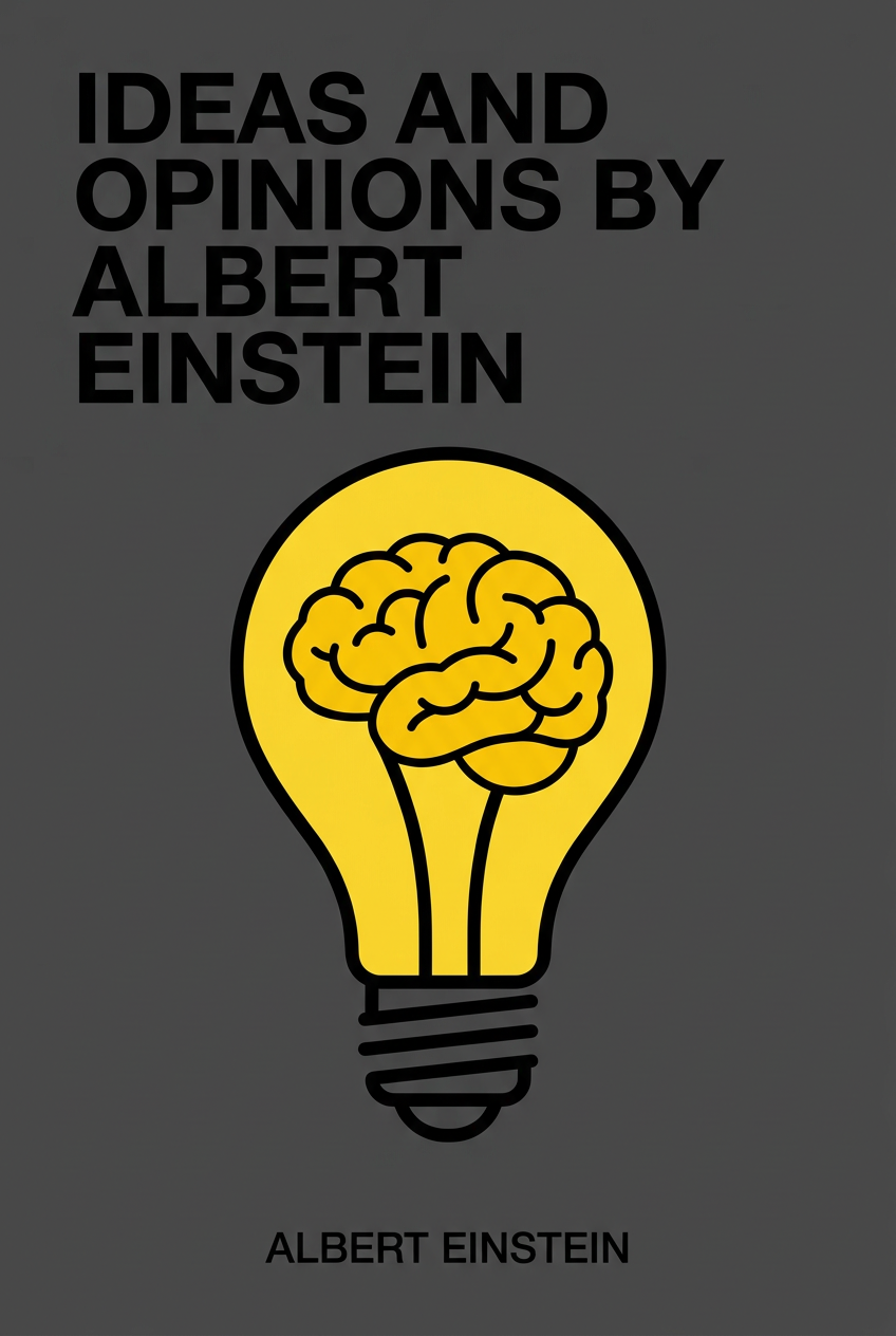 Ideas and Opinions by Albert Einstein book cover