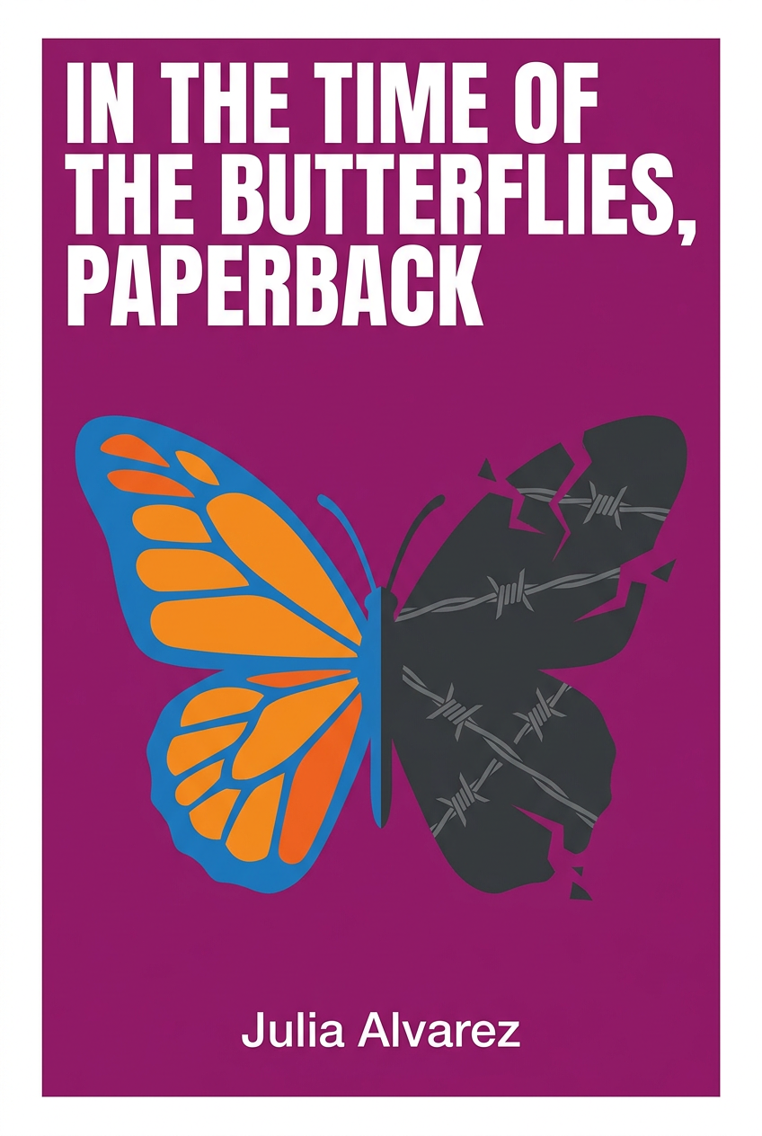 In the Time of the Butterflies, Paperback cover