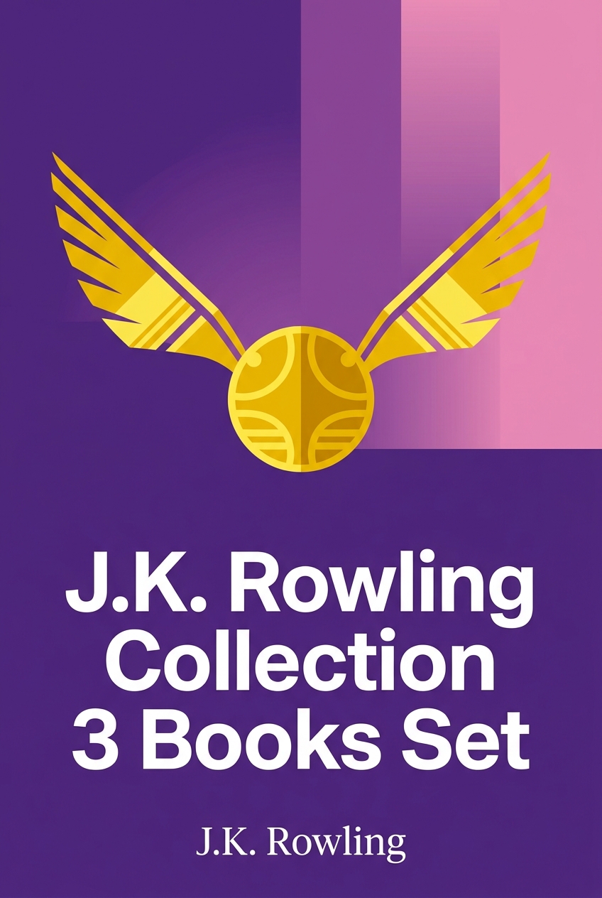 J.K. Rowling Collection 3 Books Set cover