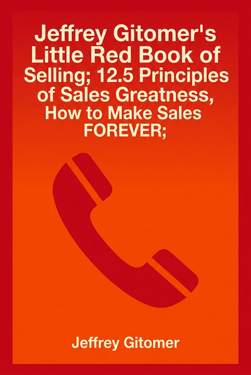 Jeffrey Gitomer's Little Red Book of Selling; 12.5 Principles of Sales Greatness, How to Make Sales FOREVER cover