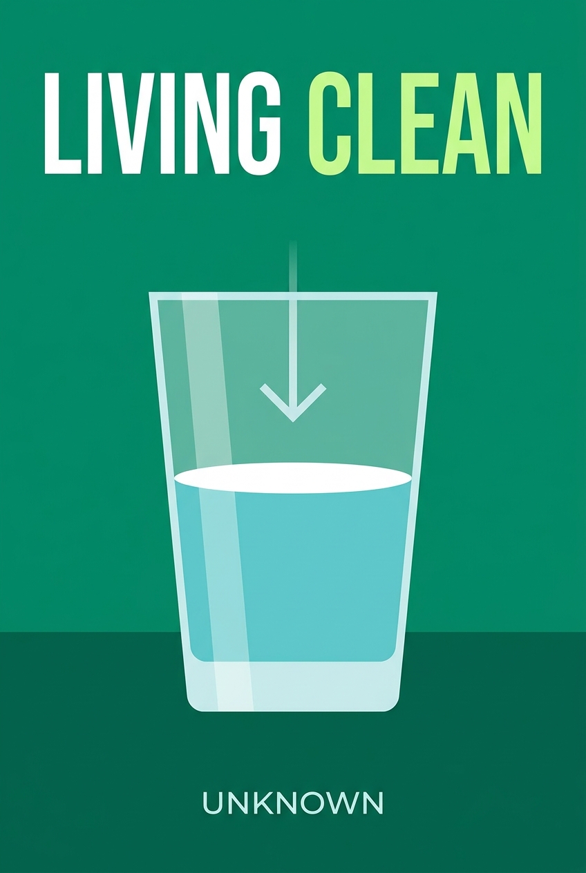 Living Clean book cover