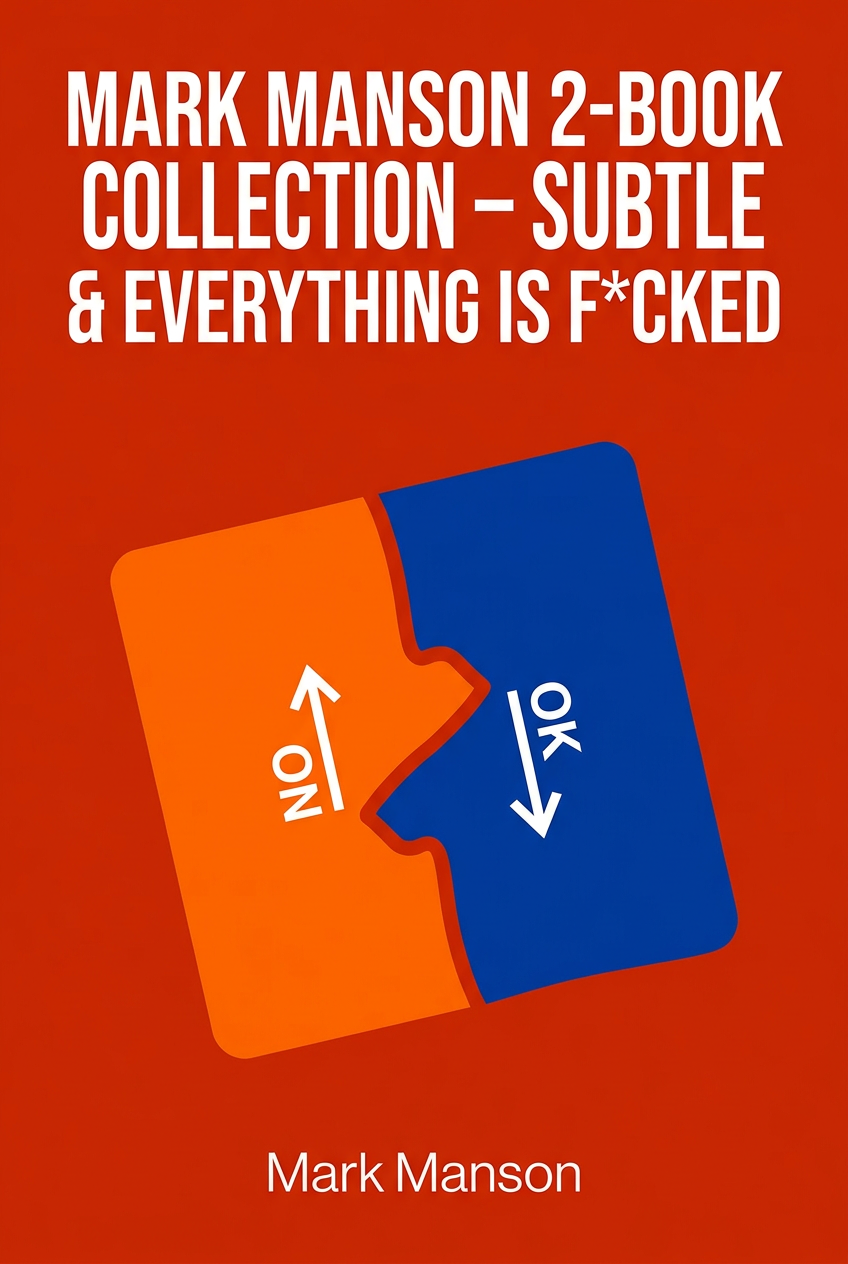 Mark Manson 2-Book Collection – Subtle Art & Everything Is F*cked book cover