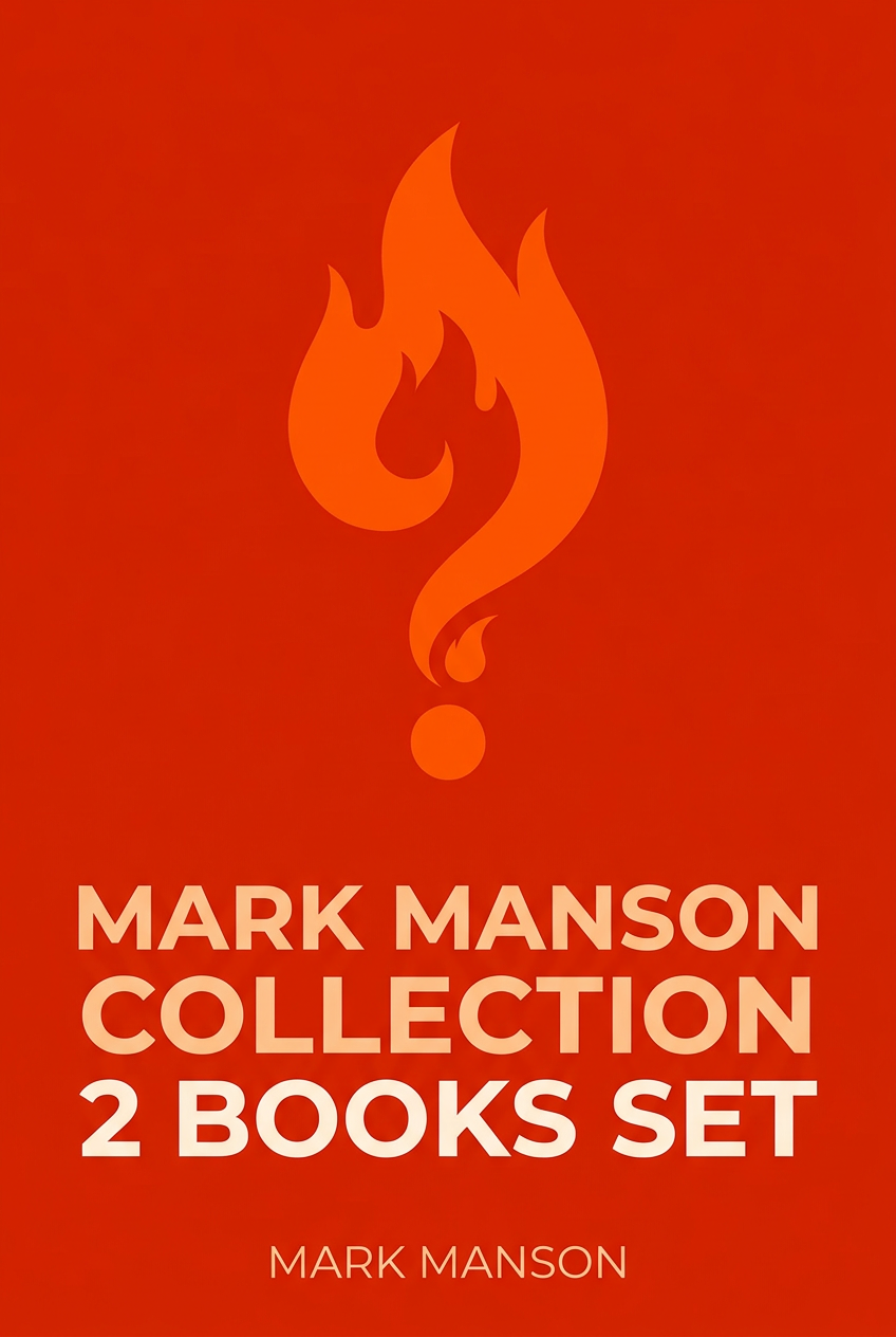 Mark Manson Collection 2 Books Set book cover
