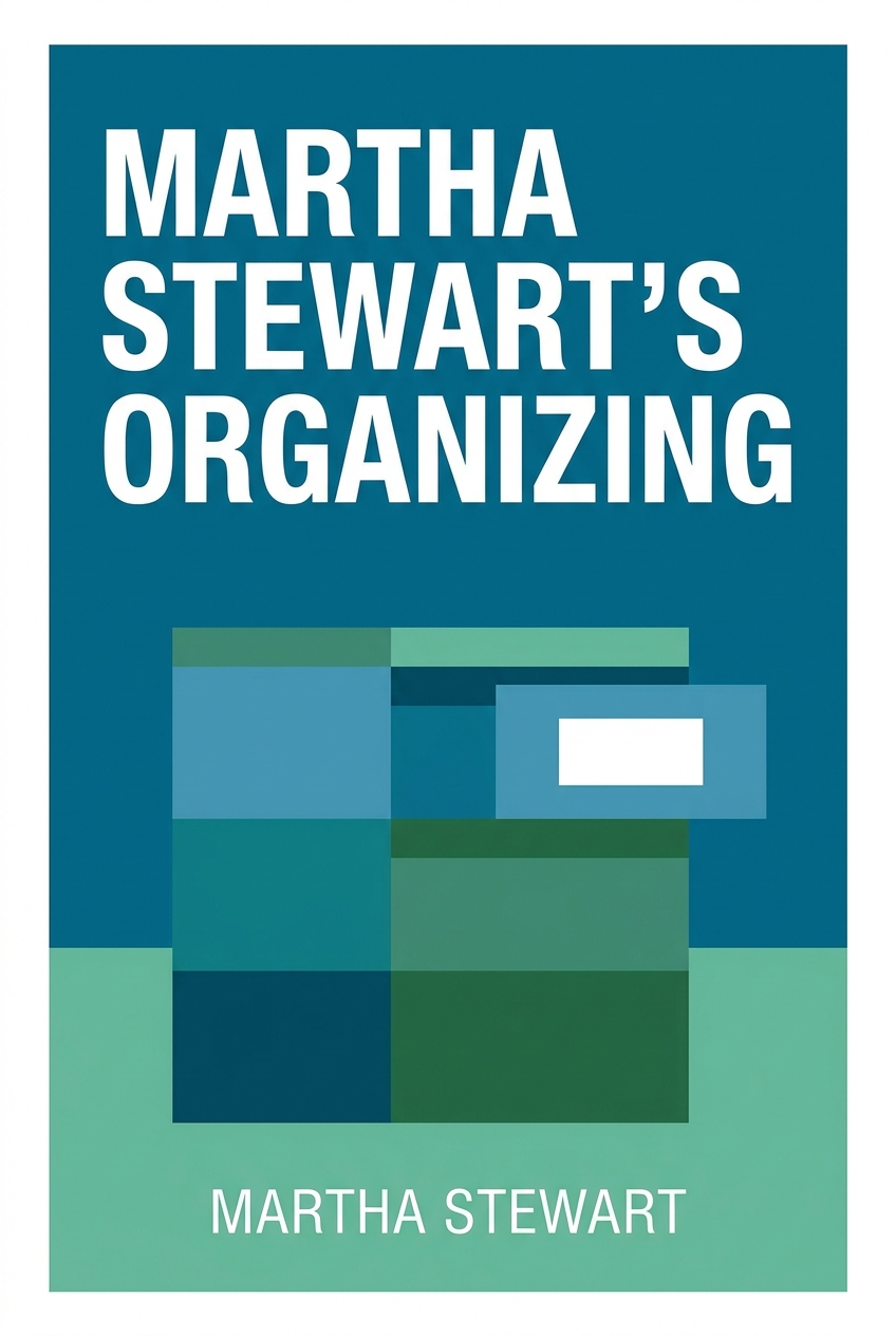 Martha Stewart's Organizing cover