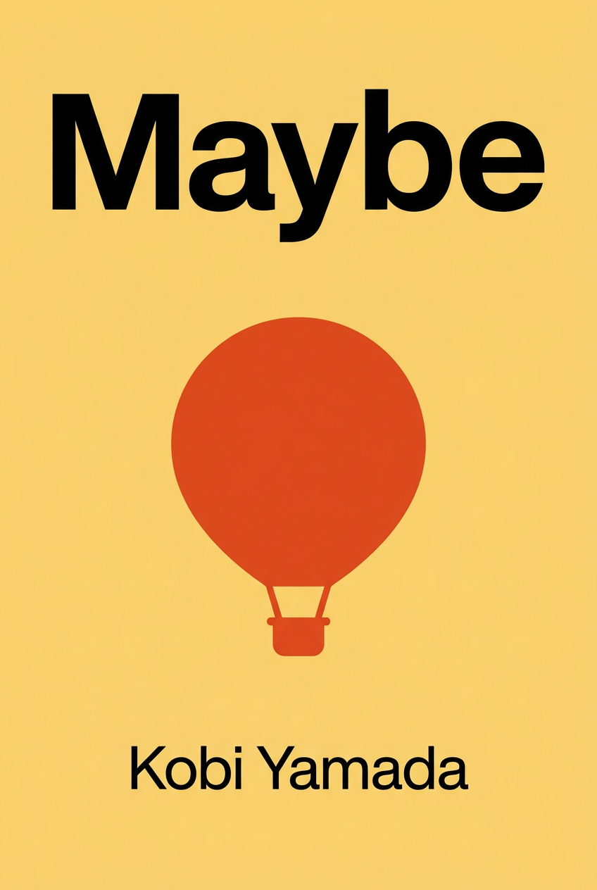 Maybe book cover