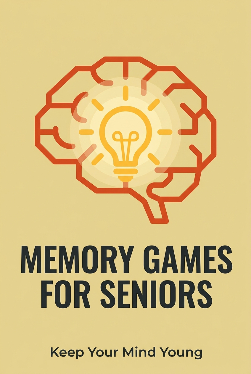 Memory Games for Seniors cover