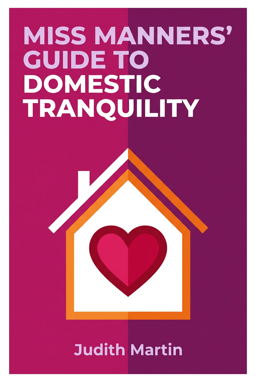 Miss Manners' Guide to Domestic Tranquility cover