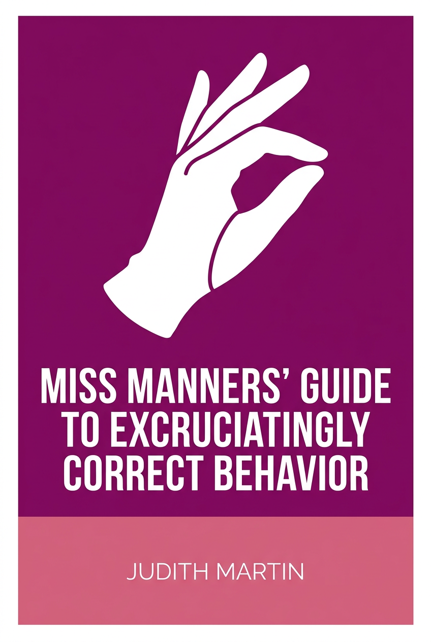 Miss Manners' Guide to Excruciatingly Correct Behavior cover