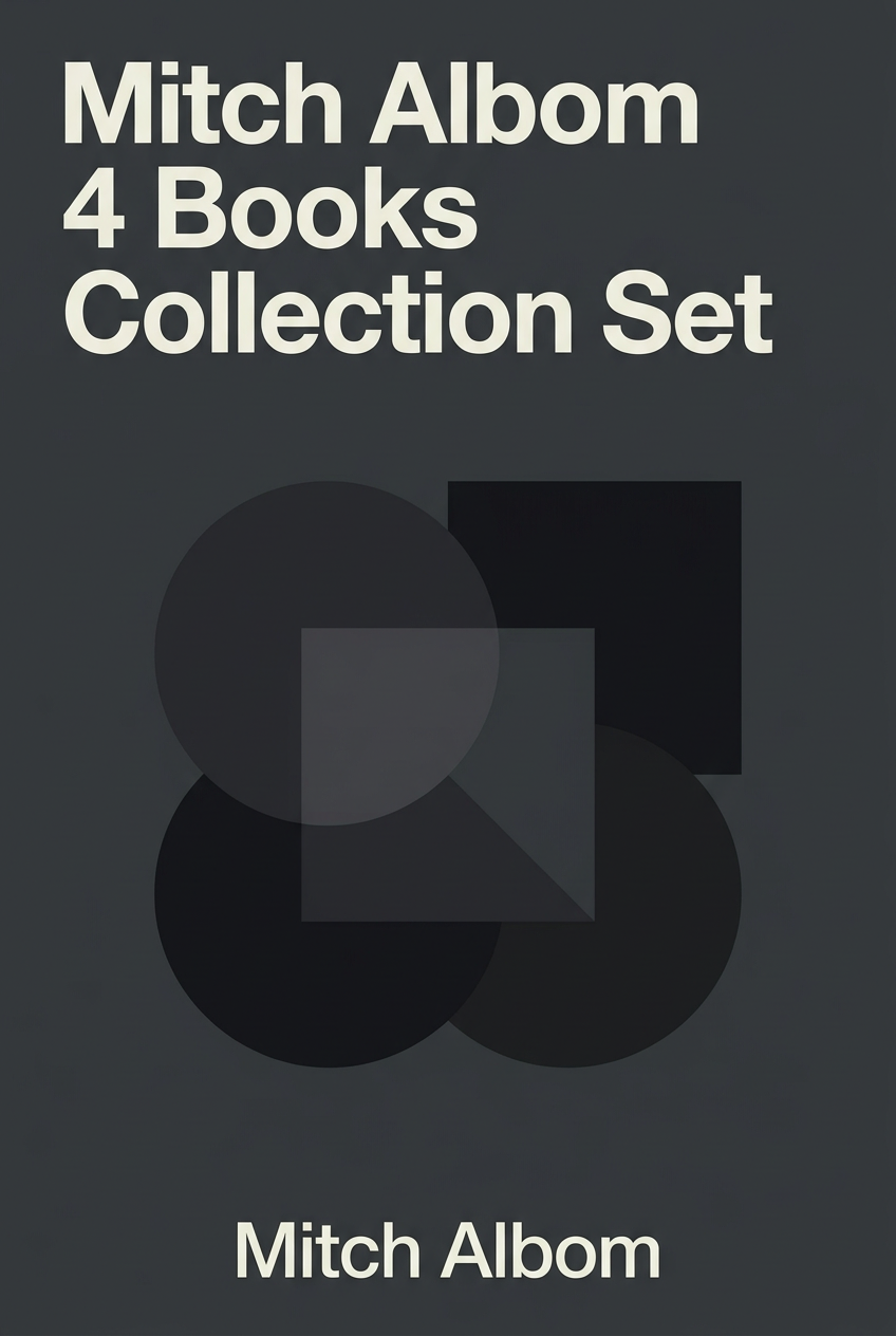 Mitch Albom 4 Books Collection Set cover