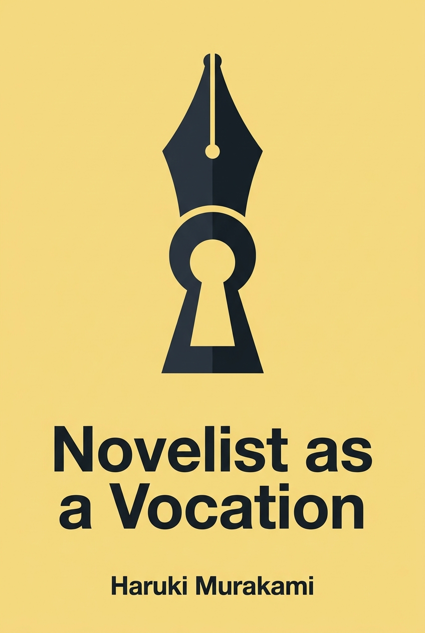 Novelist as a Vocation book cover