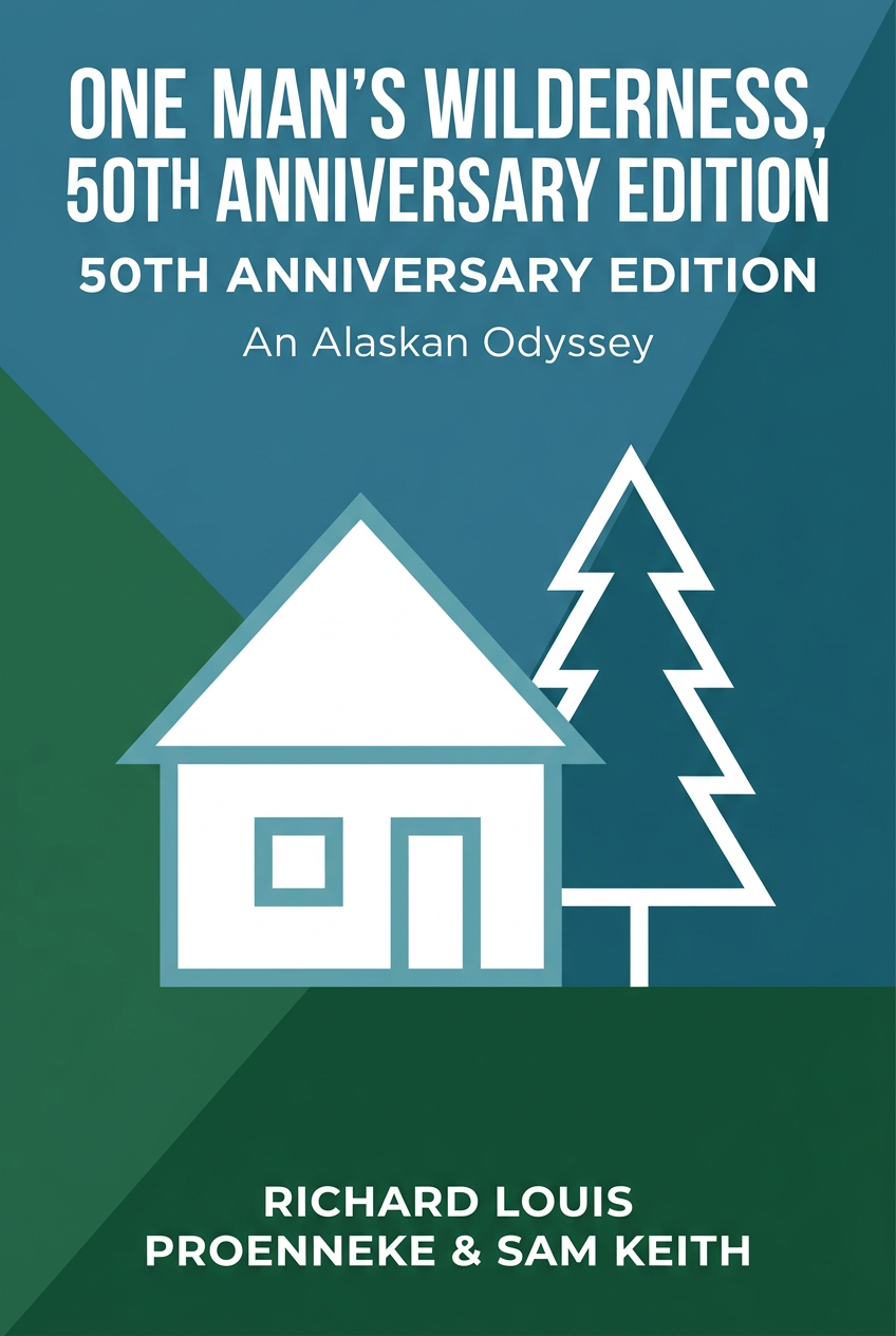 One Man's Wilderness, 50th Anniversary Edition cover