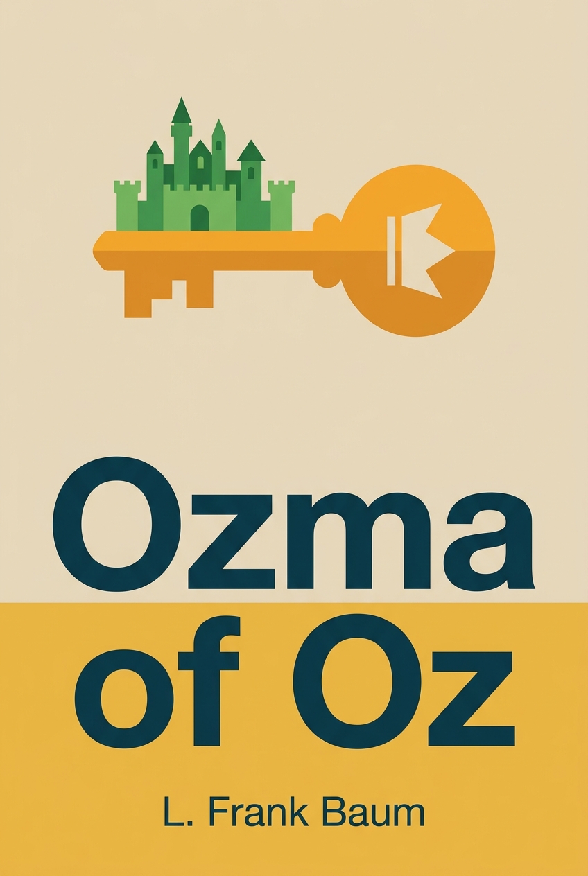 Ozma of Oz book cover