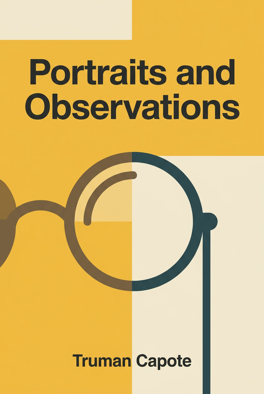 Portraits and Observations book cover