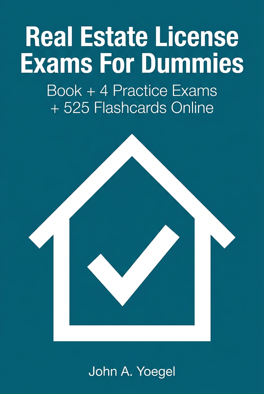 Real Estate License Exams For Dummies cover