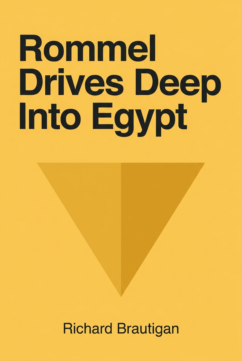 Rommel Drives Deep Into Egypt cover