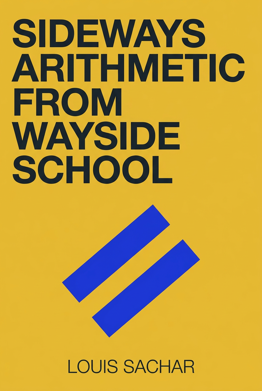 Sideways Arithmetic From Wayside School cover