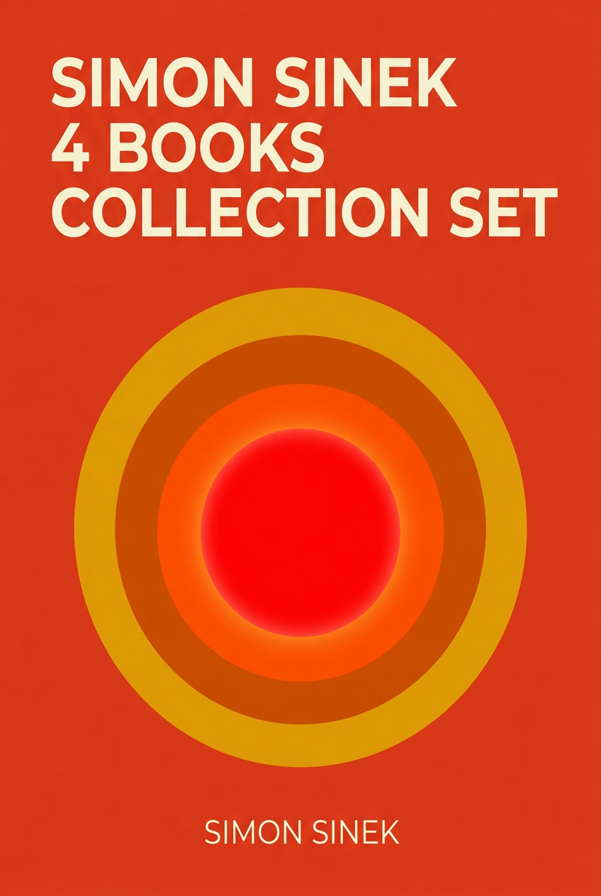 Simon Sinek 4 Books Collection Set cover