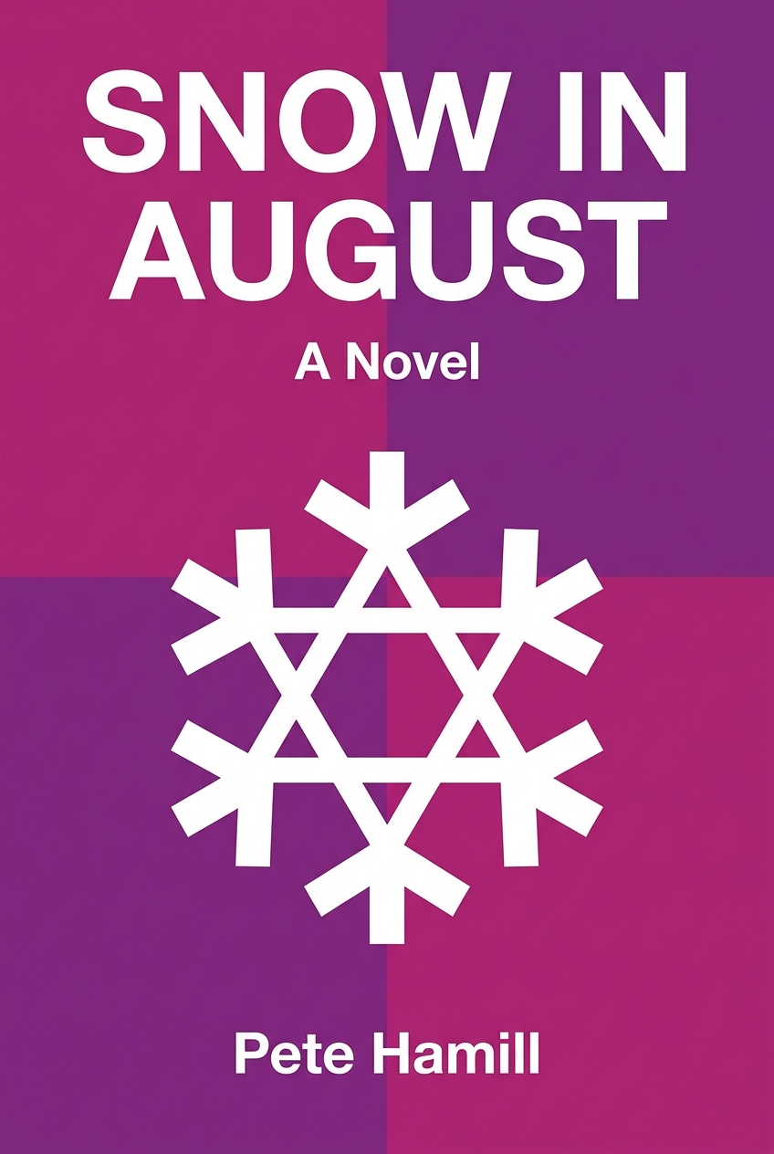 Snow in August cover