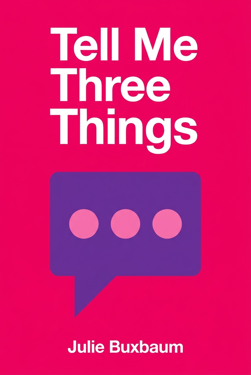 Tell Me Three Things cover