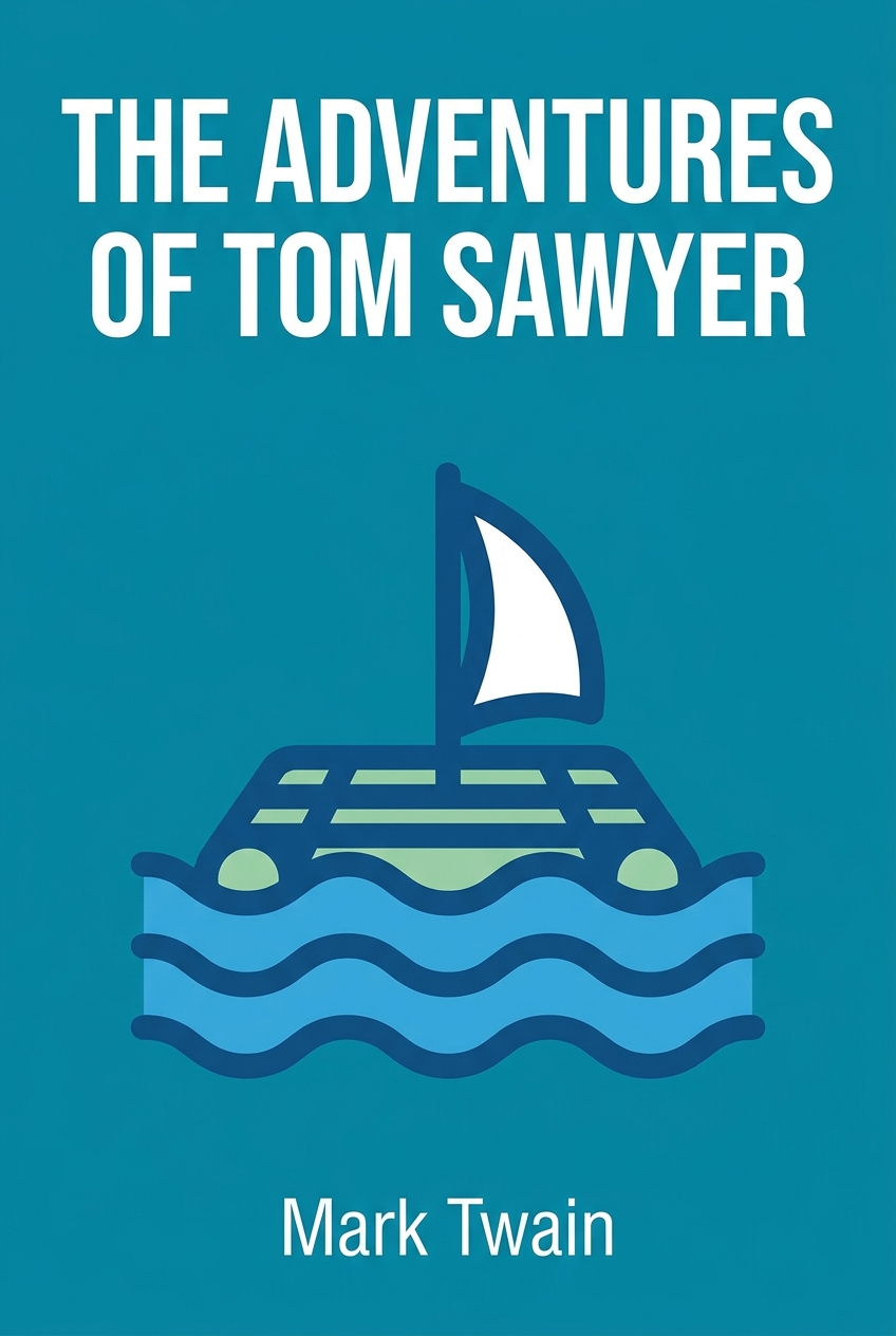 The Adventures of Tom Sawyer book cover