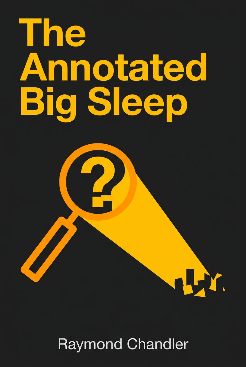 The Annotated Big Sleep book cover