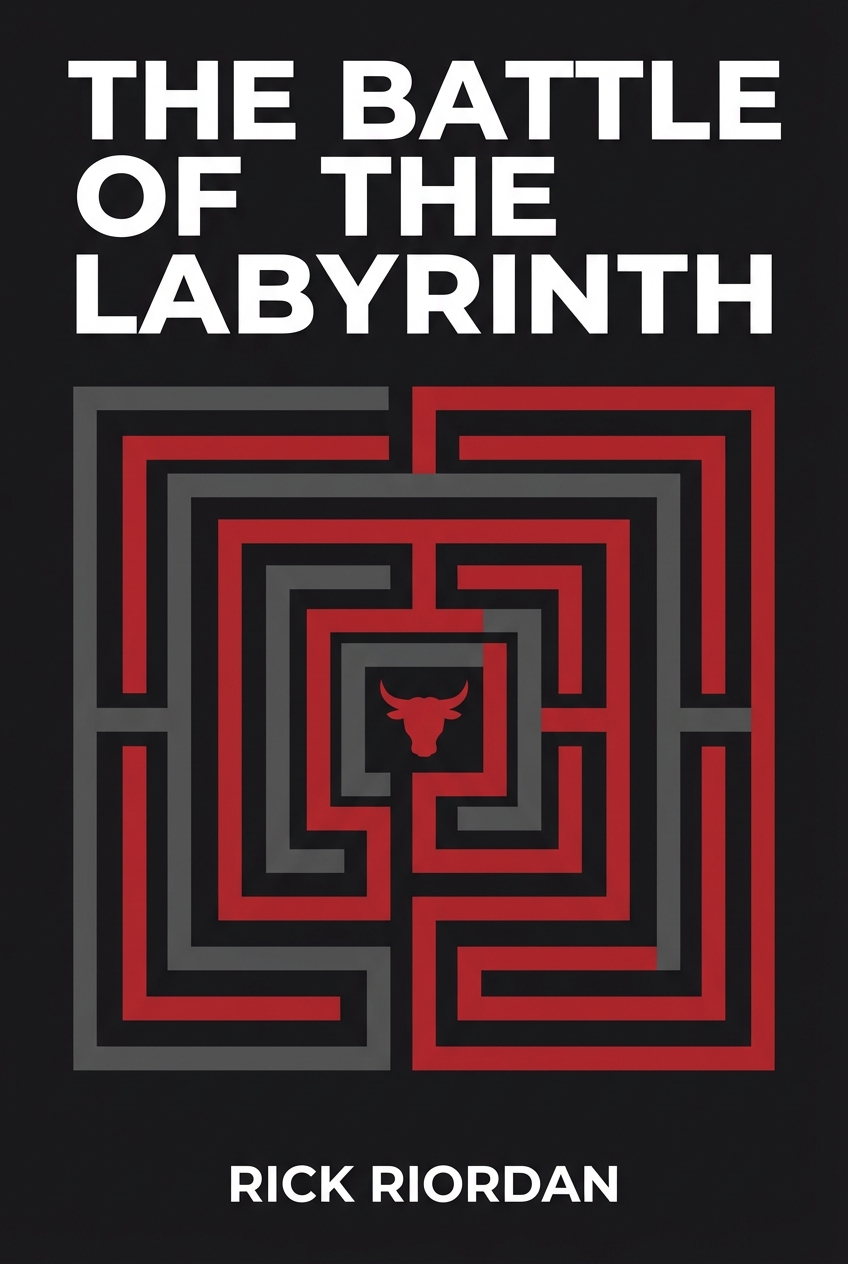 The Battle of the Labyrinth book cover
