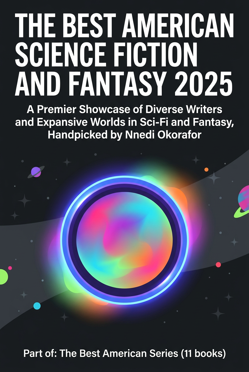 The Best American Science Fiction and Fantasy 2025 cover
