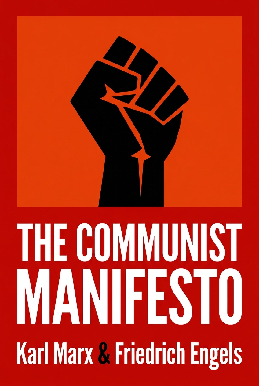 The Communist Manifesto by Karl Marx & Friedrich Engels cover