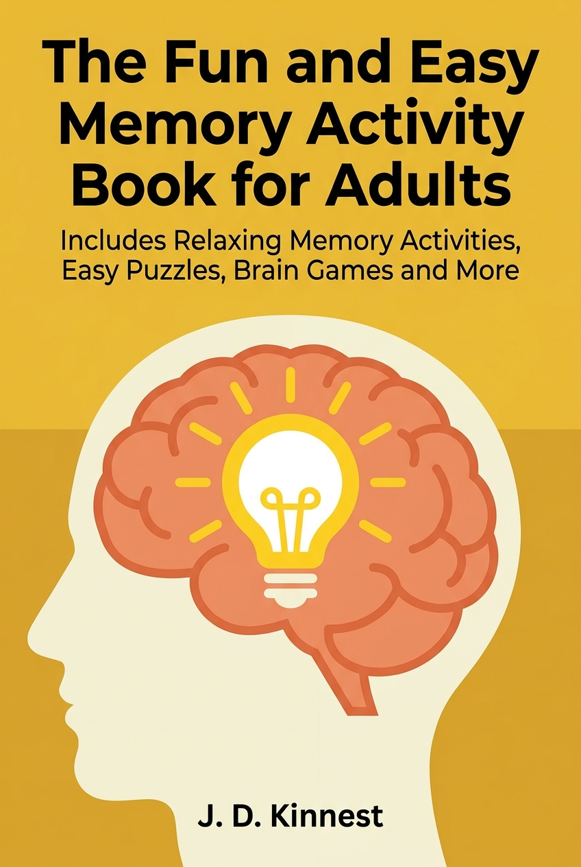 The Fun and Easy Memory Activity Book for Adults cover