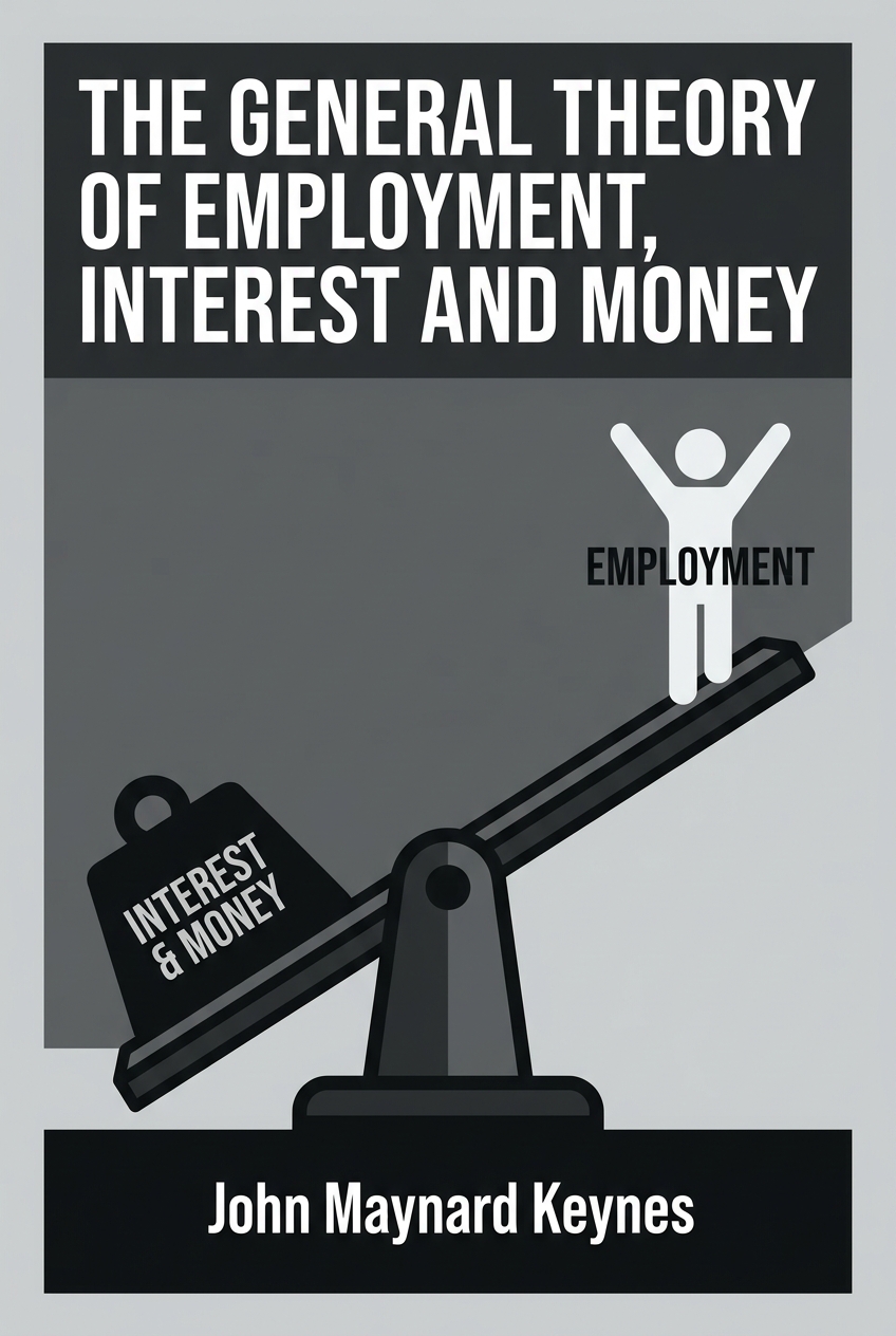 The General Theory of Employment, Interest and Money book cover