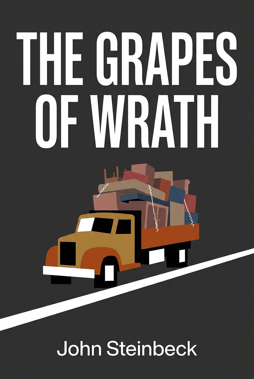 The Grapes of Wrath book cover