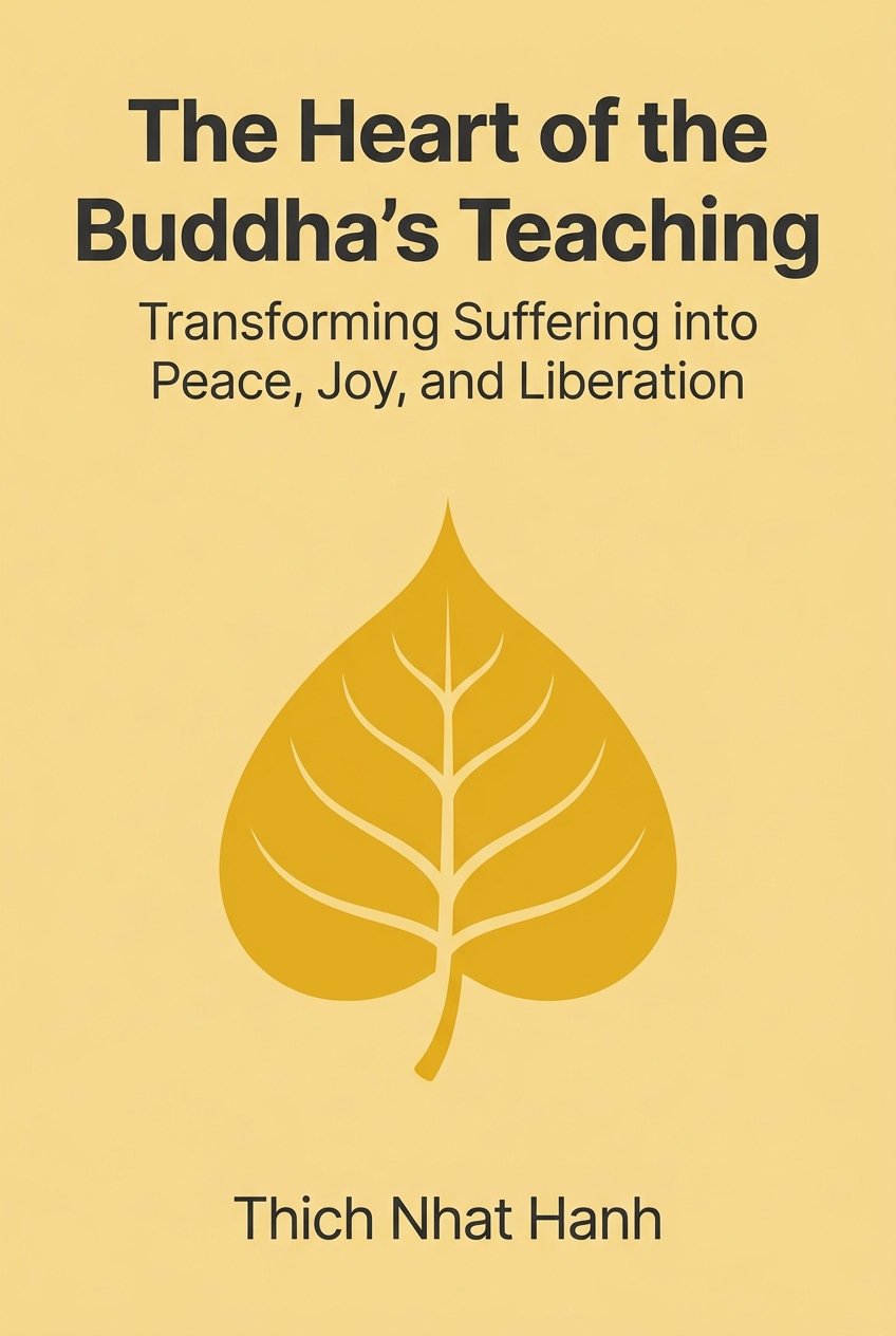 The Heart of the Buddha's Teaching cover