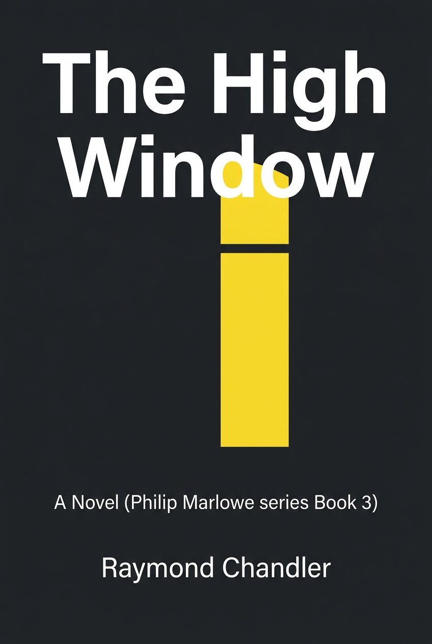 The High Window book cover