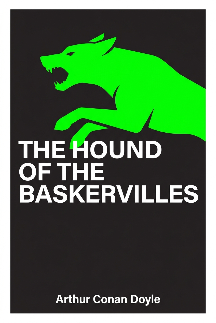 The Hound of the Baskervilles book cover