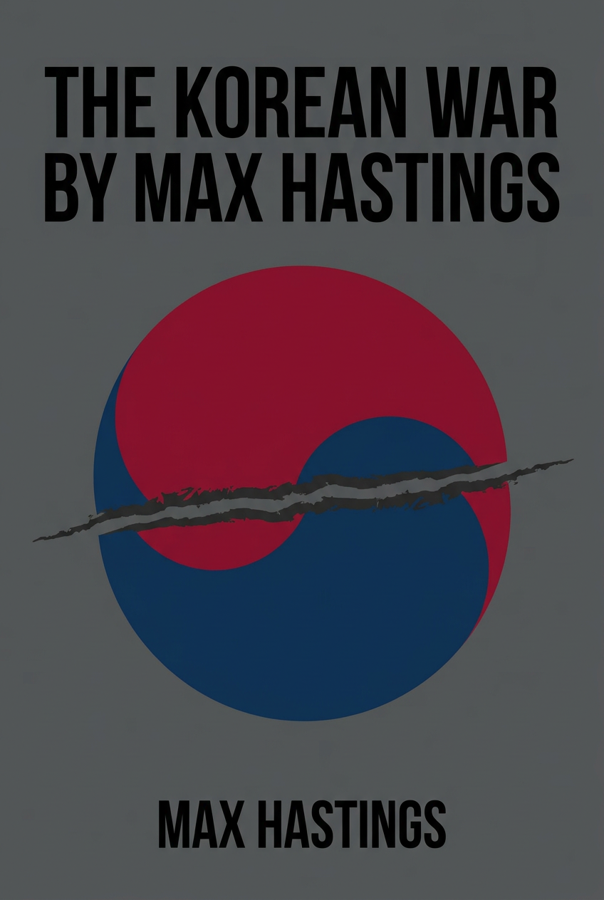 The Korean War by Max Hastings cover