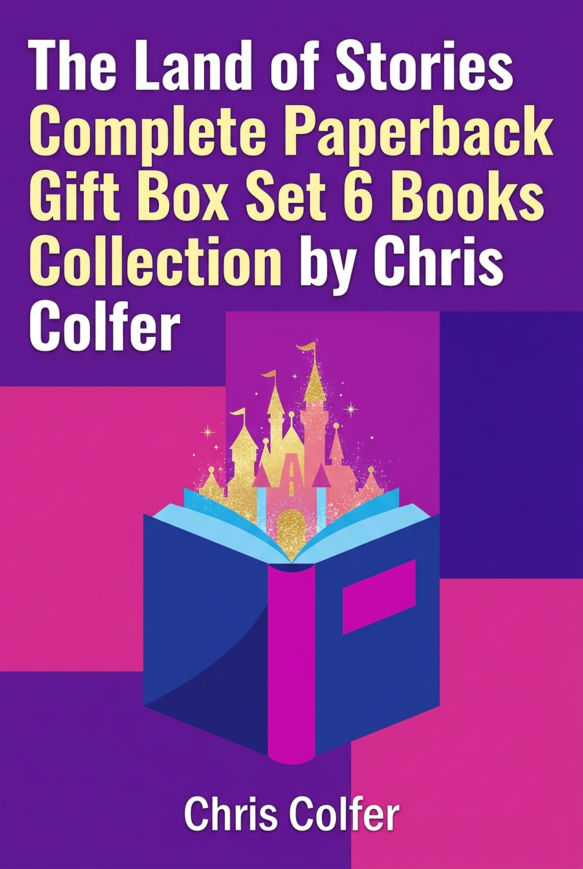 The Land of Stories Complete Paperback Gift Box Set 6 Books Collection by Chris Colfer cover