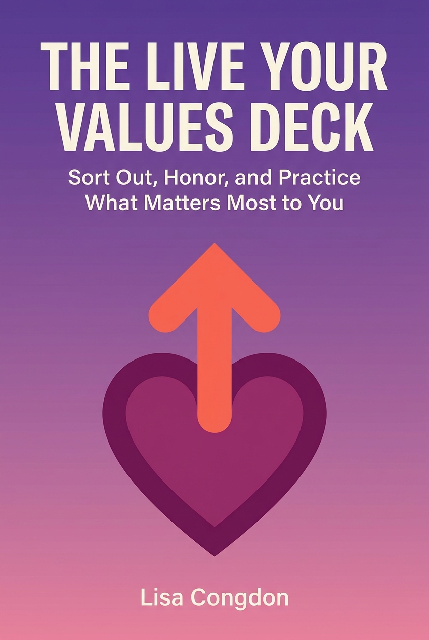 The Live Your Values Deck cover