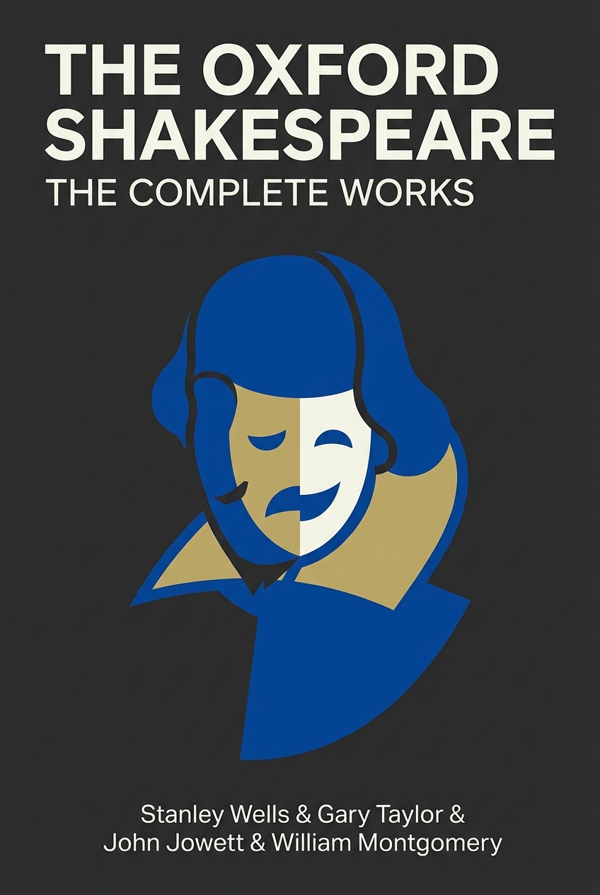 The Oxford Shakespeare book cover