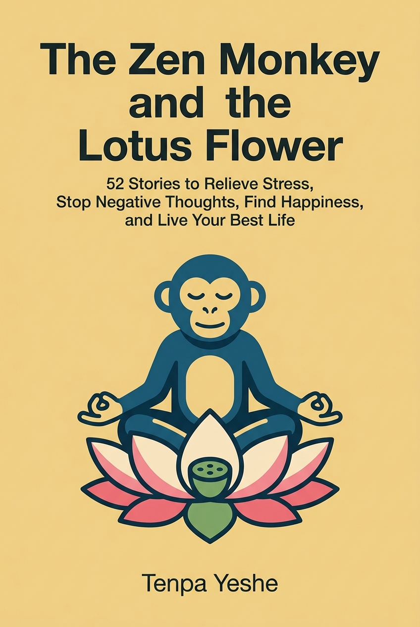 The Zen Monkey and the Lotus Flower cover